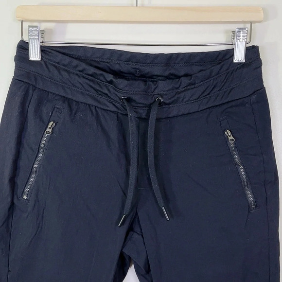 Vina Womens Size Small Nylon Drawstring Black Jogger - Picture 7 of 12